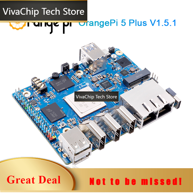 Rk3588 Mini Pc Board - VivaCT Orange Pi5 Plus 16GB Komputer