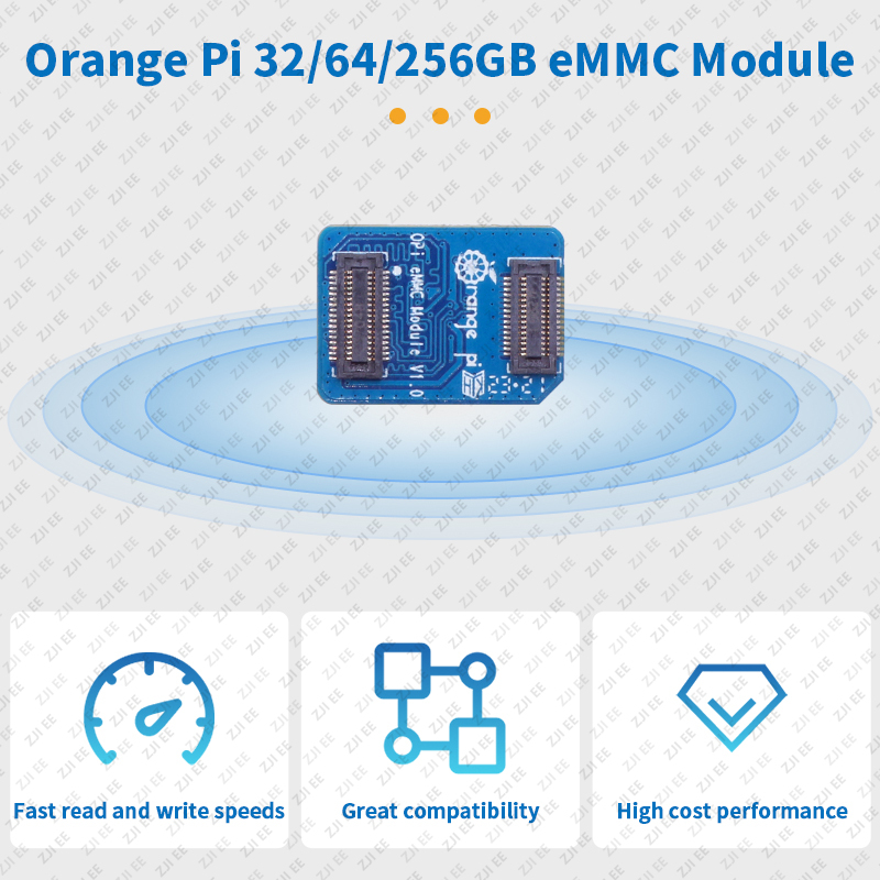 Moduł Orange Pi EMMC 32GB 64GB – Orange Pi 5 Plus 32Gb recenzja i cena