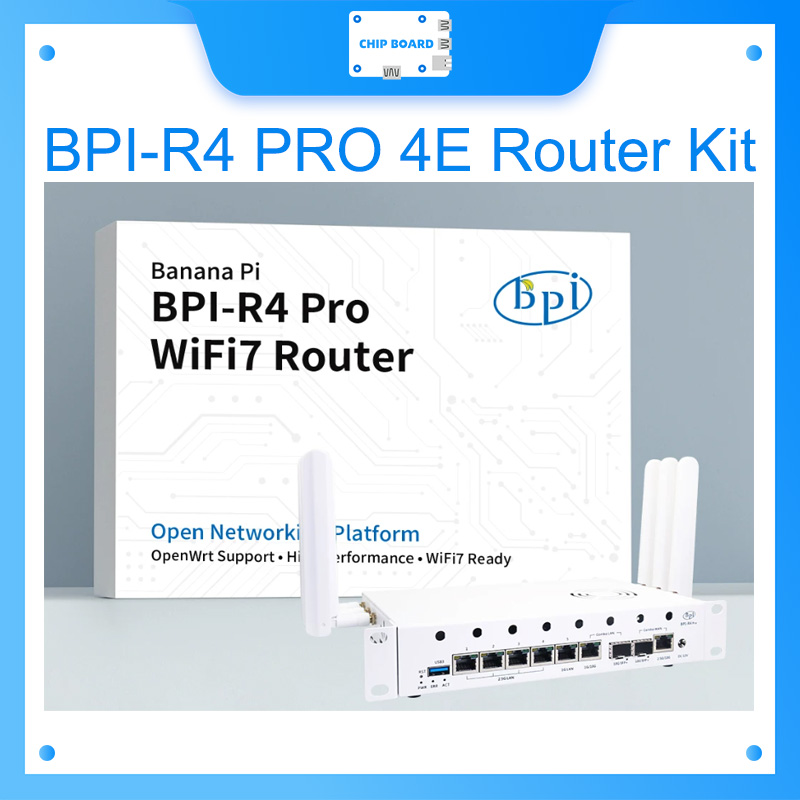 Zestaw routera Banana Pi BPI-R – Bananapi Bpi R4 Wifi 7 recenzja i cena