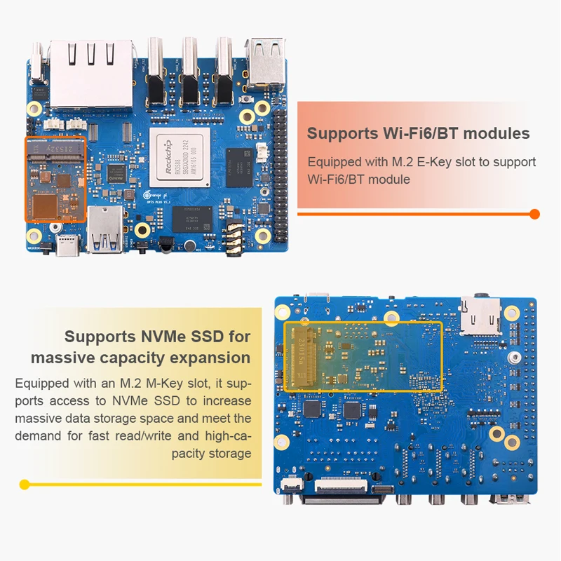 Orange Pi 5 Plus 4 8 16 GB RAM – Rk3588 Mini Pc Board recenzja i cena