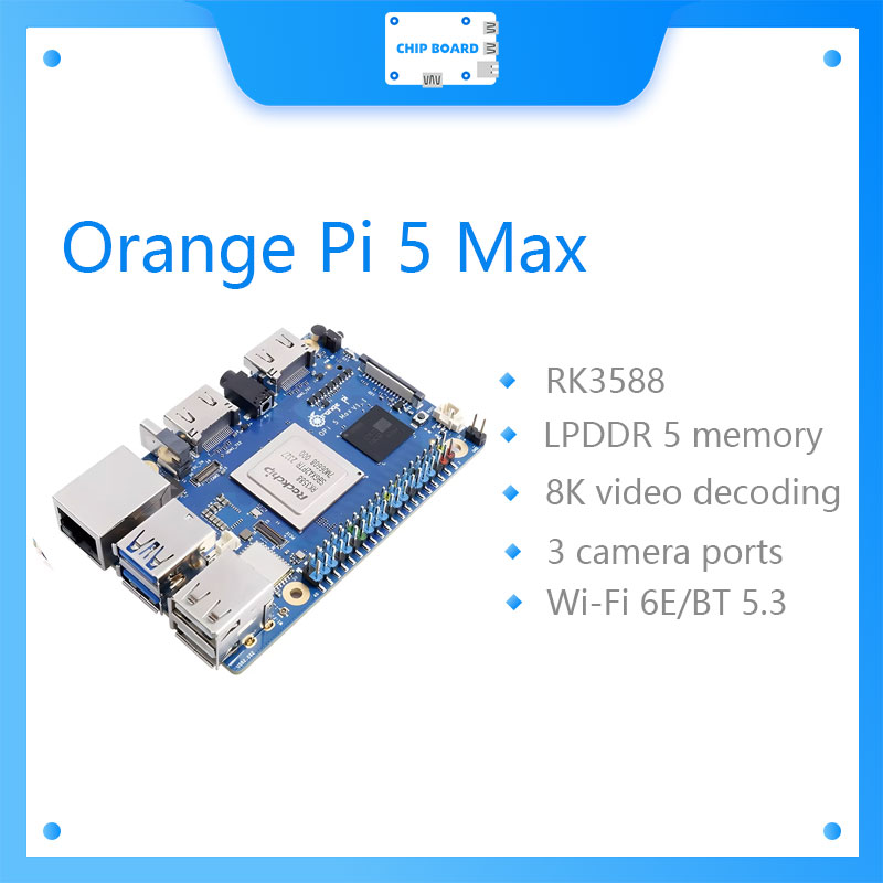Płytka rozwojowa Orange Pi 5 M – Orange Pi 5 Max Rk3588 recenzja i cena